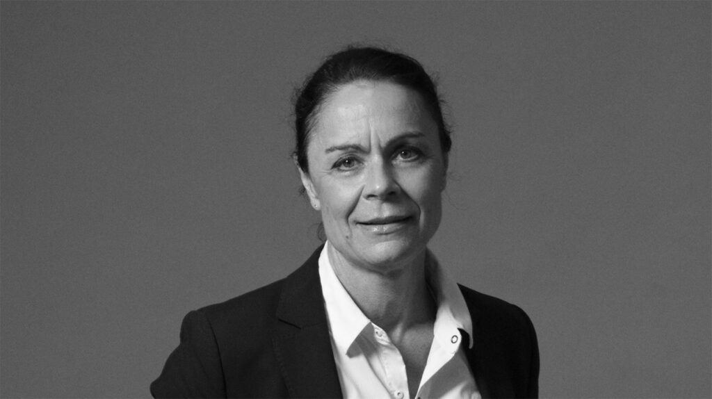 Porträtt av Pia Thevselius